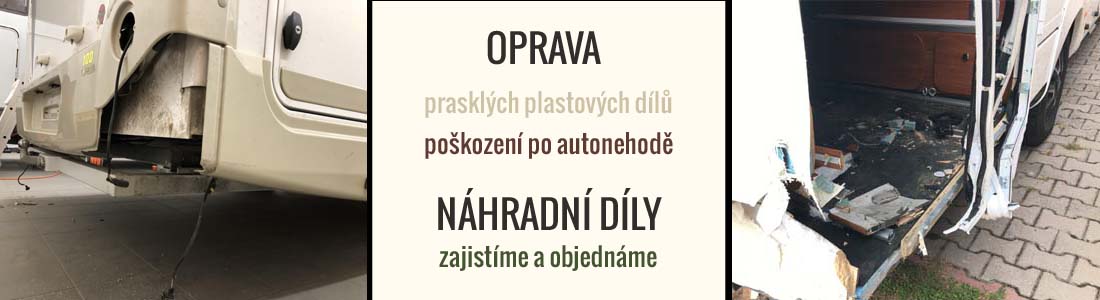 Oprava a výměna poškozených plastů a oprava poautonehodě